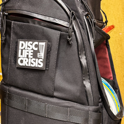 Disc Life Crisis Velcro Patch (2.5"x2.125")